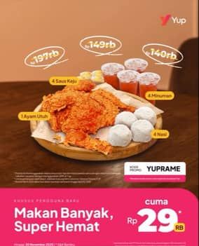 Promo Harga YUPRAME  - Richeese Factory