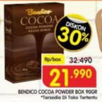 Promo Harga Bendico Cocoa Powder 90 gr - Superindo