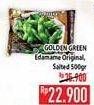 Promo Harga GOLDEN GREEN Edamame Original, Salted 400 gr - Hypermart