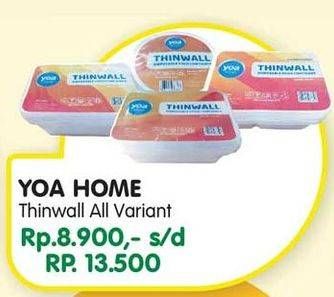 Promo Harga YOA Home Thinwall  - Yogya