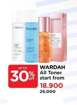 Promo Harga Wardah Toner  - Watsons