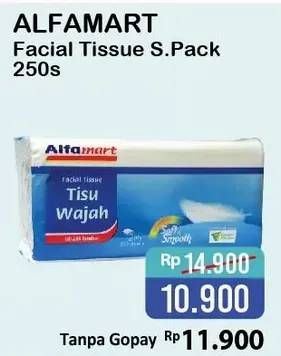Promo Harga ALFAMART Facial Tissue 250 pcs - Alfamart