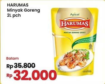 Promo Harga Harumas Minyak Goreng 2000 ml - Indomaret