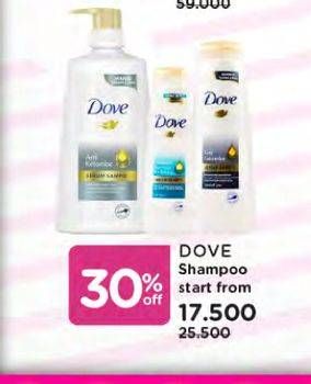 Promo Harga DOVE Shampoo  - Watsons