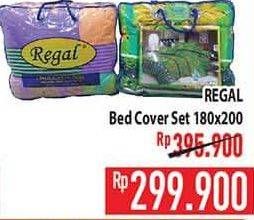 Promo Harga Regal Bed Cover 180x200cm  - Hypermart