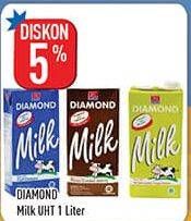 Promo Harga DIAMOND Milk UHT 1000 ml - Hypermart