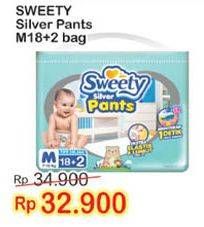 Promo Harga Sweety Silver Pants M18+2  - Indomaret