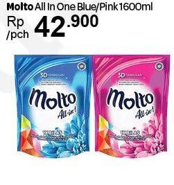 Promo Harga MOLTO All in 1 Pink, Blue 1600 ml - Carrefour