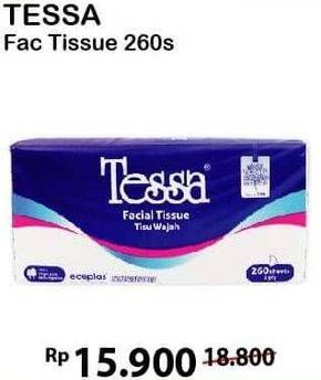 Promo Harga TESSA Facial Tissue 260 pcs - Alfamart
