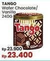 Promo Harga Tango Wafer Chocolate, Vanilla Milk 300 gr - Indomaret