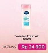 Promo Harga Vaseline Body Lotion Fresh Fair Cooling UV 200 ml - Indomaret