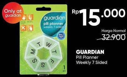 Promo Harga GUARDIAN Pill Planner Weekly 7-slide  - Guardian