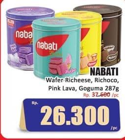 Promo Harga Nabati Bites Pink Lava, Richeese, Richoco, Goguma 287 gr - Hari Hari