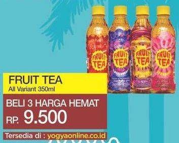 Promo Harga SOSRO Fruit Tea All Variants per 3 botol 350 ml - Yogya