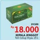 Promo Harga Kepala Djenggot Teh Celup Green Tea Premium 60 gr - Alfamidi