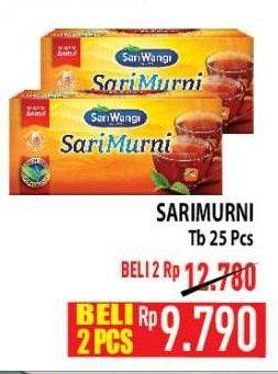 Promo Harga Sariwangi Teh Sari Murni 25 pcs - Hypermart