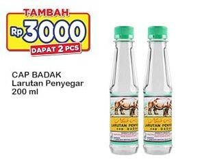 Promo Harga Cap Badak Larutan Penyegar Putih 200 ml - Indomaret