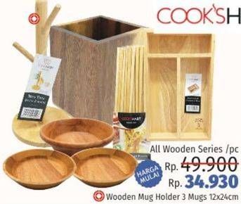 Promo Harga COOKS HABIT All Kitchen Wood  - LotteMart