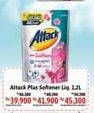 Promo Harga Attack Detergent Liquid Plus Softener 1200 ml - Alfamidi