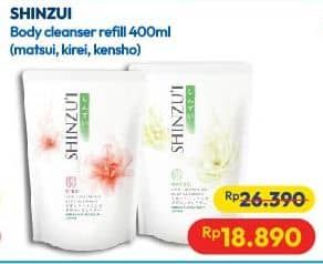 Promo Harga Shinzui Body Cleanser Matsu, Kirei, Kensho 420 ml - Hypermart