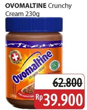 Promo Harga Ovomaltine Selai Crunchy Cream 230 gr - Alfamidi
