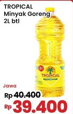 Promo Harga Tropical Minyak Goreng 2000 ml - Indomaret