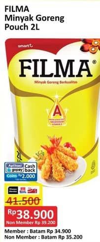 Promo Harga Filma Minyak Goreng 2000 ml - Alfamart