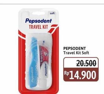 Promo Harga Pepsodent Travel Pack Soft 2 pcs - Alfamidi