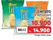 Promo Harga Chitato Lite Snack Potato Chips All Variants 68 gr - LotteMart