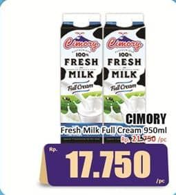 Promo Harga Cimory Fresh Milk Full Cream 950 ml - Hari Hari