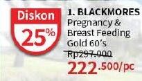 Promo Harga Blackmores Pregnancy & Breastfeeding Gold 60 pcs - Guardian