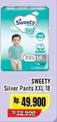 Promo Harga Sweety Silver Pants XXL18 18 pcs - Alfamart
