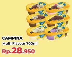Promo Harga Campina Ice Cream 700 ml - Yogya