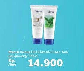 Promo Harga MARCK Venus Hand Body Lotion Green Tea, Bengkoang 100 ml - Carrefour