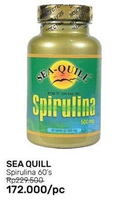 Promo Harga SEA QUILL Spirulina 60 pcs - Guardian