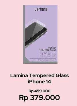 Promo Harga Lamina Tempered Glass Iphone 14  - Erafone