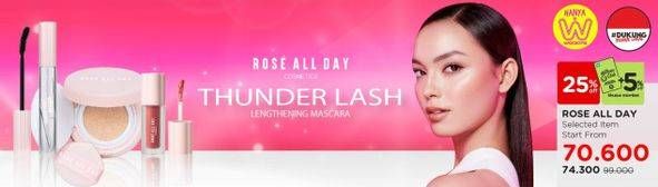 Promo Harga Rose All Day Product  - Watsons