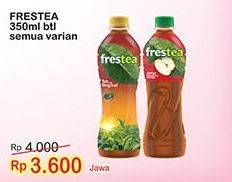 Promo Harga FRESTEA Minuman Teh Apple, Original 350 ml - Indomaret