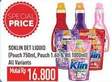 SO KLIN Liquid 750ml, 1600ml, 1000ml