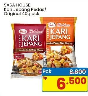 Promo Harga Sasa Bumbu Kari Jepang Pedas, Original 40 gr - Indomaret