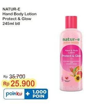 Promo Harga Natur-e Hand Body Lotion Daily Nourishing Revitalizing 245 ml - Indomaret