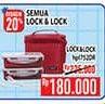 Promo Harga LOCK & LOCK HPL752 Lunch Box Set Tempat Makan  - Hypermart