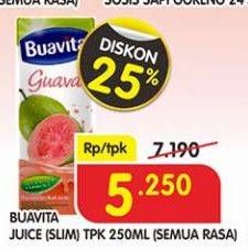 Promo Harga BUAVITA Fresh Juice All Variants 250 ml - Superindo