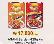 Promo Harga ASAHI Sardines All Variants 425 gr - Indomaret