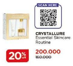 Promo Harga WARDAH Crystallure Essential Skincare Routine  - Watsons