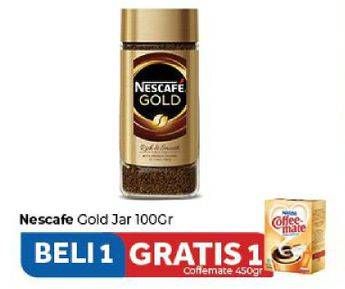 Promo Harga Nescafe Gold Jar 100 gr - Carrefour