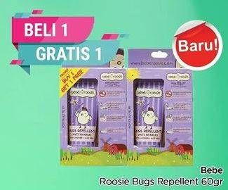 Promo Harga Bebe Roosie Bugs Repellent 60 ml - TIP TOP