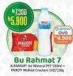 Bu Rahmat 7 (Alfamart Air Mineral + Paroti Malkist Crackers 102gr/120gr)
