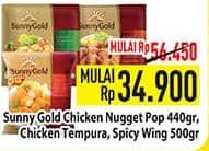 Sunny Gold Nugget/Chicken Tempura/Spicy Wings