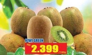 Promo Harga Kiwi Green per 100 gr - Hari Hari